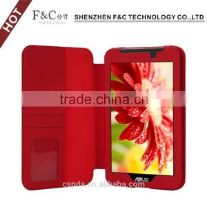 Lightweight Back Stand Folio PU Leather Case for ASUS ZenPad C 7.0 With Credit Card Slots thumbnail-4