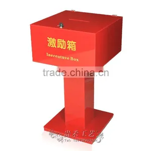 High Quality Clear Acrylic Box for Awarding,fashion Box With Lock thumbnail-4