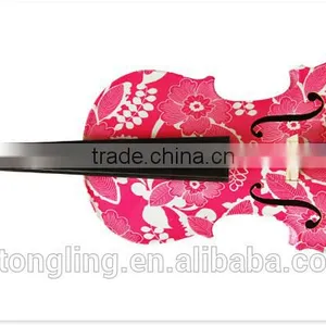 Art Paint Pattern Transparent Toy Wood Violin TL-1105 thumbnail-4