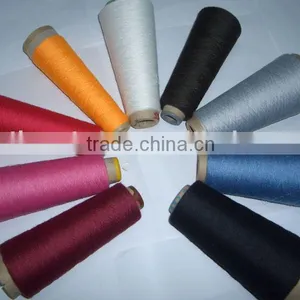 100% Polyester Dyed Spun Yarn thumbnail-1