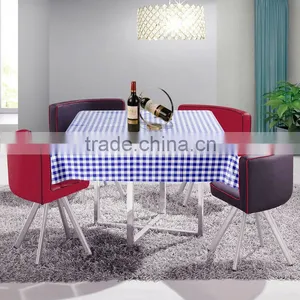 Different Backing Flannel Tablecloth/ PVC With Non-woven Tablecloth thumbnail-1