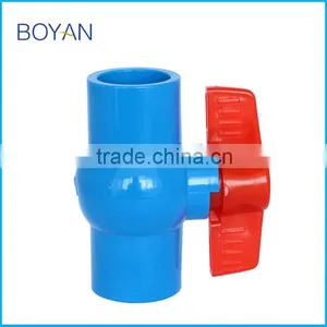 China Wholesale BOYAN TaiZhou Price Blue Thailand Plastic PVC Ball Valve Quality Choice thumbnail-5