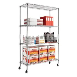 Chrome Wire Mesh Shelving for Hospital Use thumbnail-1