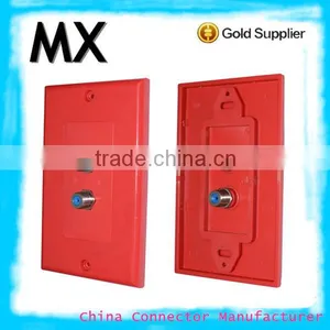 2F Connector Waterproof Socket Electrical Wall Plates Wallplate thumbnail-1