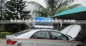 3G Wireless Best Quality Taxi Top Led Display Outdoor Commercial Advertising thumbnail-1