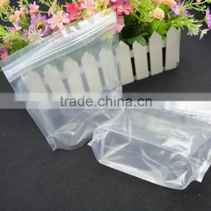 Food Grade Transparent Packing Bag for Food / Double Zipper Food Grade Transparent Packing Bag for Food thumbnail-1