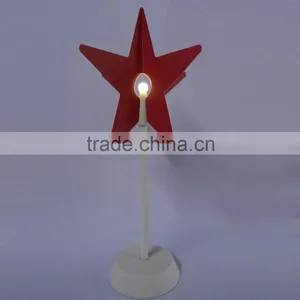 Xmas Red Star Desktop Light thumbnail-1