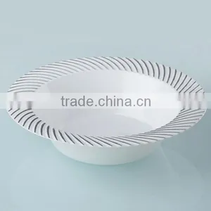Disposable Plastic Bamboo Bowl thumbnail-3