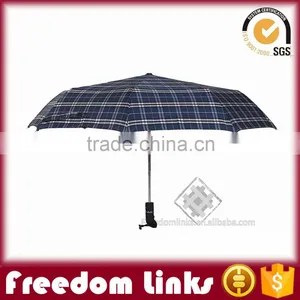 24 Inch Fully Automatic Foldable Umbrella Manufacturer China thumbnail-2