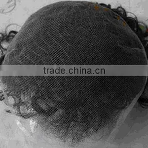 French Lace Toupee With Injection Knots Human Hair Invisible Toupee thumbnail-1