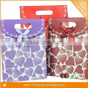 Romantic Cute Gift Cheap Paper Bags Wholesale thumbnail-3