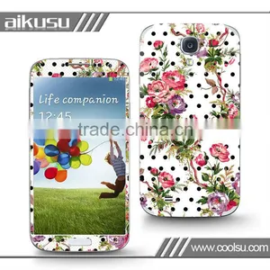 Flower Design 3d Mini Skins for Samsung s4 thumbnail-1