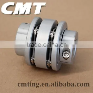 Aluminium Alloy Diaphragm Flexible Standard Non Standard Shaft Coupling for Electric Motor thumbnail-1