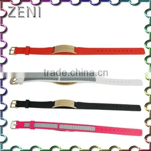 Good Popular Creative Silicone 316L Stainless Steel Energy Bracelet thumbnail-1