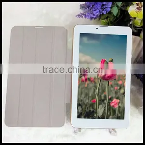 7 Inch Dual Core 3G Calling Tablet PC Android 4.4 MTK6572 With Case Covered Wifi and Bluetooth thumbnail-1