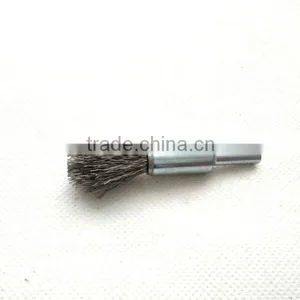 Pointed Crimped Wire End Brushes, Diameter 16mm thumbnail-1