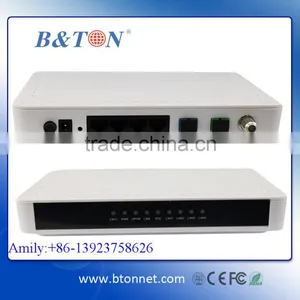 GEPON ONU 4FE+CATV Receiver FTTH CATV Set Top Box thumbnail-1