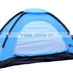 Best 1-2 Person Waterproof Awning Camping Tent With Aluminum Pole thumbnail-1