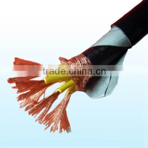 Steel Tape Armored 450/750v Rated Voltage Xlpe Insulated Copper Conductor Pvc Sheathed Copper Braid Shieded Control Power Cable thumbnail-1