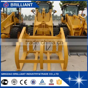 Low Price 1.8 Ton Small Grapple Log Loader for Sale thumbnail-1