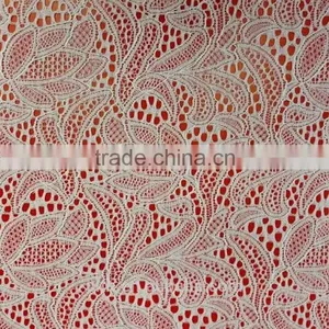 2015 Made in China Popular Bridal Elastic Lace Fabric thumbnail-1