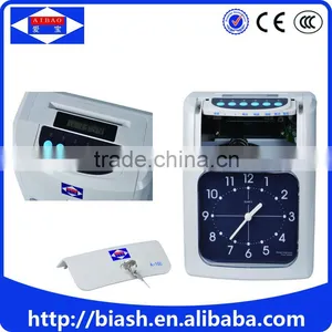 Card Punching Attendance Time Clock/analogue Time Clock Attendance Machine thumbnail-1