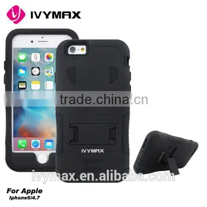 IVYMAX Wholesale PC Silicone 2 in 1 Stand Case for Iphone 6s thumbnail-4