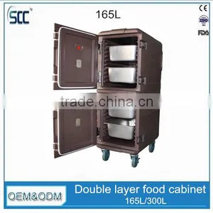 Hotels Double Layer Food Storage Cabinet, Food Storage Cabinet for Catering for Hot thumbnail-1
