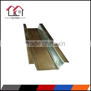 Decorative Metal Studs of Galvanized Metal Runner Track thumbnail-1
