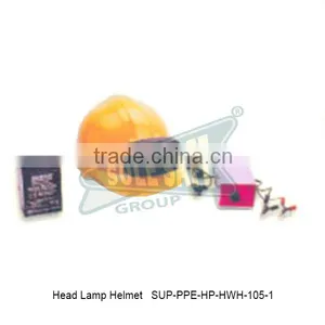 Head Lamp Helmet ( SUP-PPE-HP-HWH-105-1 ) thumbnail-1