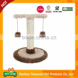 China Factory Supply Simple Indoor Cat Trees thumbnail-1