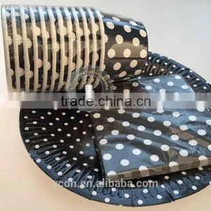 Disposable Paper Plate Set Paper Cup Paper Napkin Paper Straw for Paprty Holiday thumbnail-1