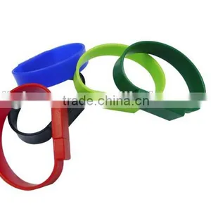 Plastic Attach Bracelet Usb Flash Drive for Female thumbnail-2