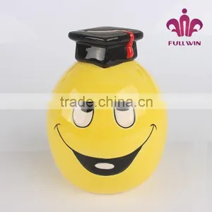 Big Smile Cute Money Saving Box Piggy Banks for Adults Lock Coin Bank With Key thumbnail-1