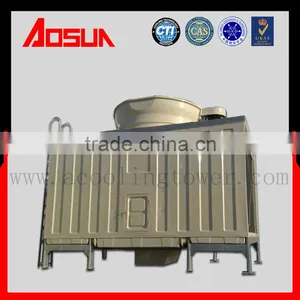 250Ton Single Fan High Strength Efficiency Square Cross Flow Cooling Tower Construction thumbnail-1
