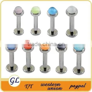 Hot Sale!fashion Colorful Lip Ring Magnetic Labret Stud Fake Lip Piercings thumbnail-4
