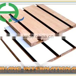 Hot Sale Mdf Slatwall/ Slotboard 18mm With High Quality thumbnail-1