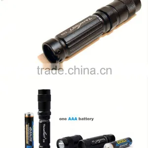 Waterproof Mini Led Flashlight TANK007 E09,I2093 Rechargeable 10 Watt Cree Led Torchs thumbnail-1