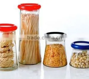 Hot Sale Glass Food Container Kitchen Storage Tea Sugar Cofee thumbnail-2