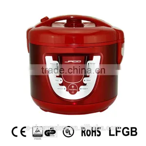 Red Color Deluxe Mutil Rice Cooker thumbnail-1