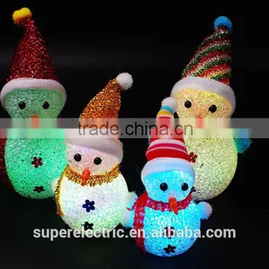 Fancy Color Changing LED Christmas Snowman Light LED Christmas Tree Light thumbnail-2