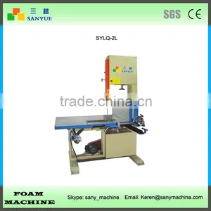 Two Wheels Manual Vertical Foam Band Saw Cutting Machine thumbnail-1