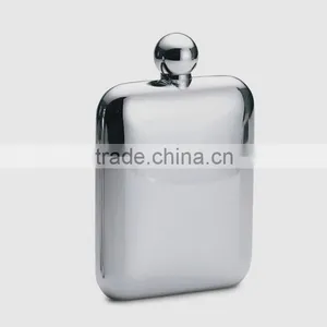 Hot Selling Stainless Steel 6oz Flagon Hip Flask for Men thumbnail-1