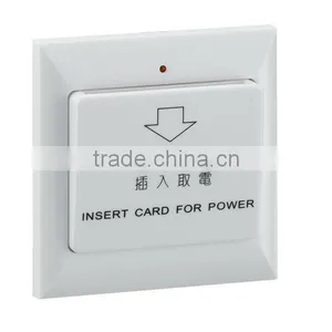 Hotel Card Energy Saving Power Switch, 6000W Power Switch SW01MF thumbnail-1