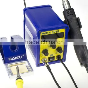 2016 BAKU New Design BK878L2 Welding Machine Double Digital Rework Station Quality Choice thumbnail-5