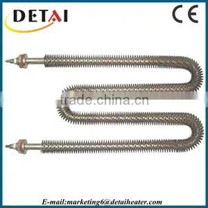 110V 220V 1500w Custom Made Stainless Steel Finned Heater Element thumbnail-1