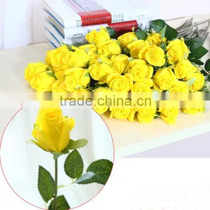 Wholesale Rose Flower Artificial Flowers Artificial Wedding Cheap Artificial Red Rose Flower pu Artificial Flower Rose Flower thumbnail-5