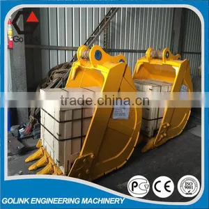 Low Price Hydraulic Rotating Excavator Rock Bucket With Good Quality thumbnail-1