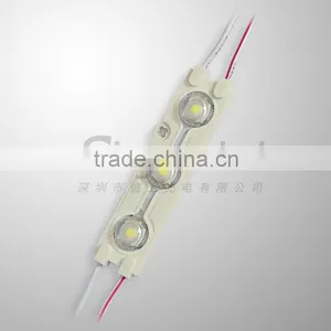 White ABS Smd 5050 0.72w 3 Chips Led Module With Lens thumbnail-1