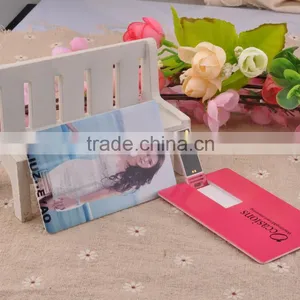 Popular Factory Promotion 8GB Credit Card USB Flash Drive With Logo Customized thumbnail-3